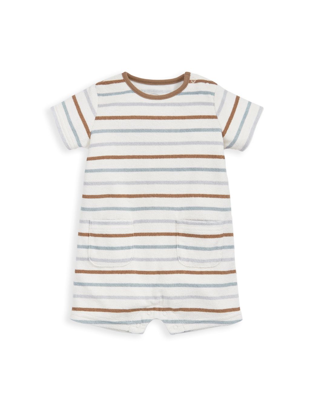 2pc Pure Cotton Striped Outfit (0-24 Mths) 2 of 4