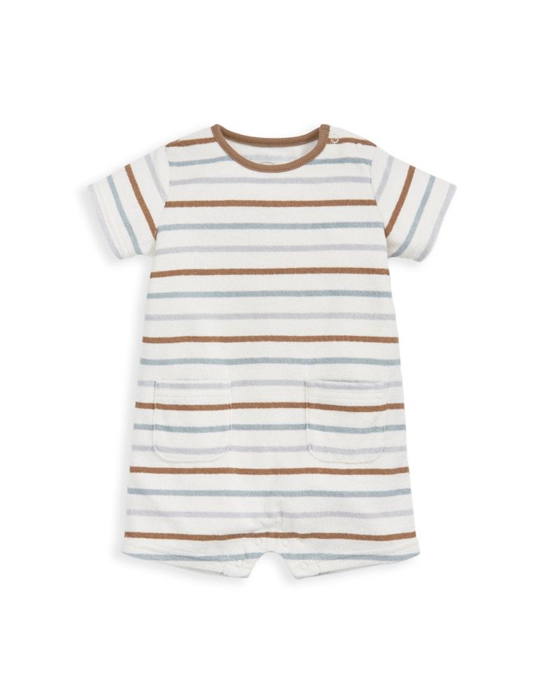 2pc Pure Cotton Striped Outfit (0-24 Mths) 3 of 4