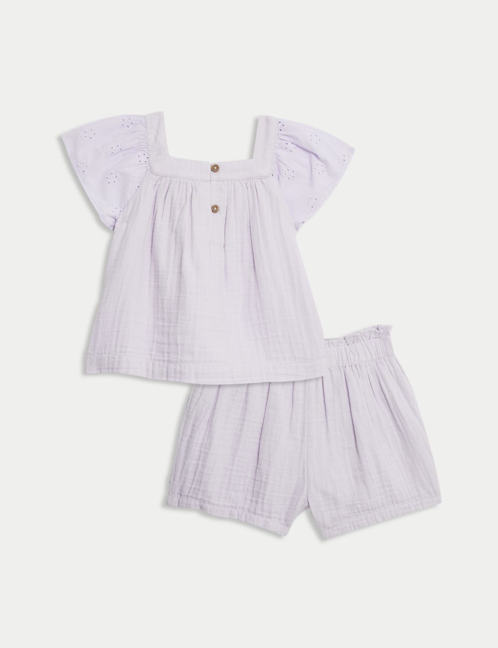 2pc Pure Cotton Top & Bottom Outfit (0-3 Yrs) 2 of 8