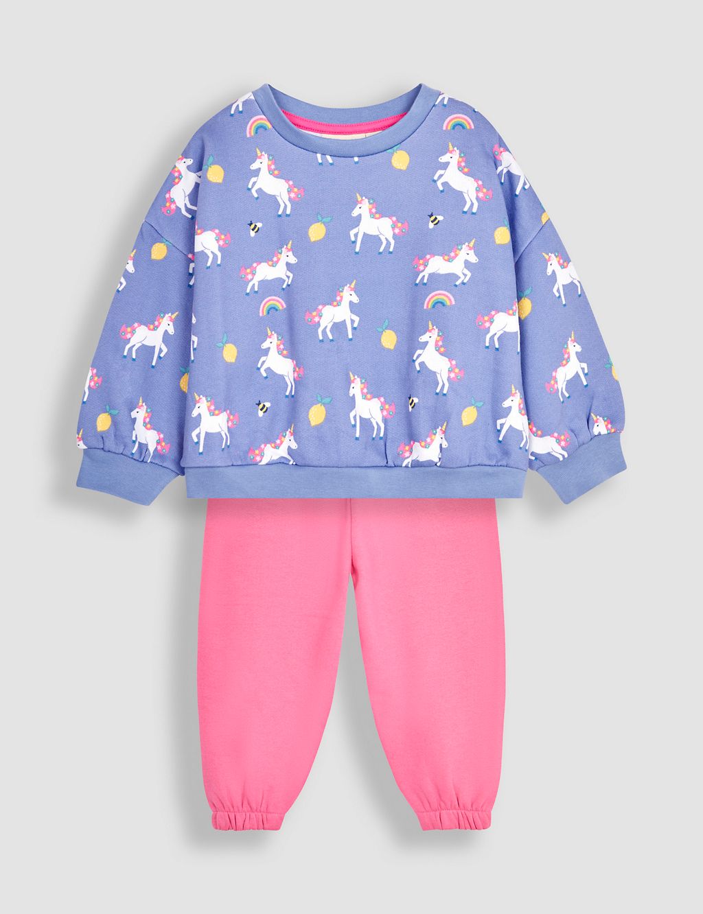 2pc Pure Cotton Unicorn Outfit (6 Mths-5 Yrs) 1 of 5