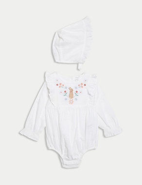2pc Pute Cotton Peter Rabbit™ Outfit (0-3 Yrs) Image 2 of 7