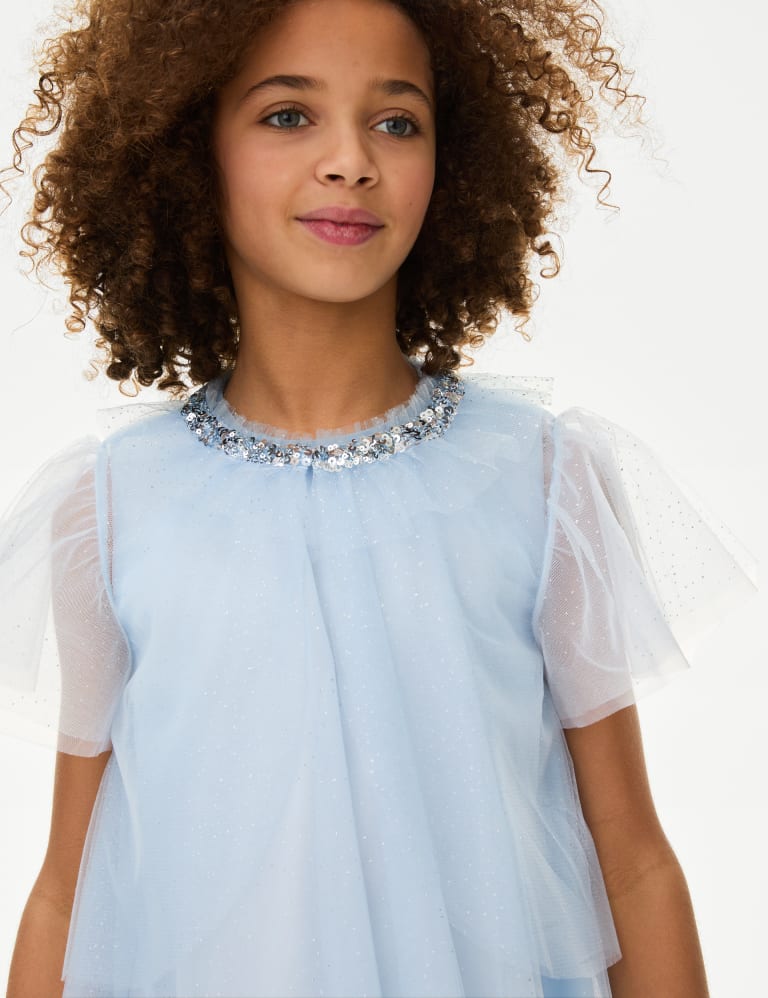 M&s sequin dress sales