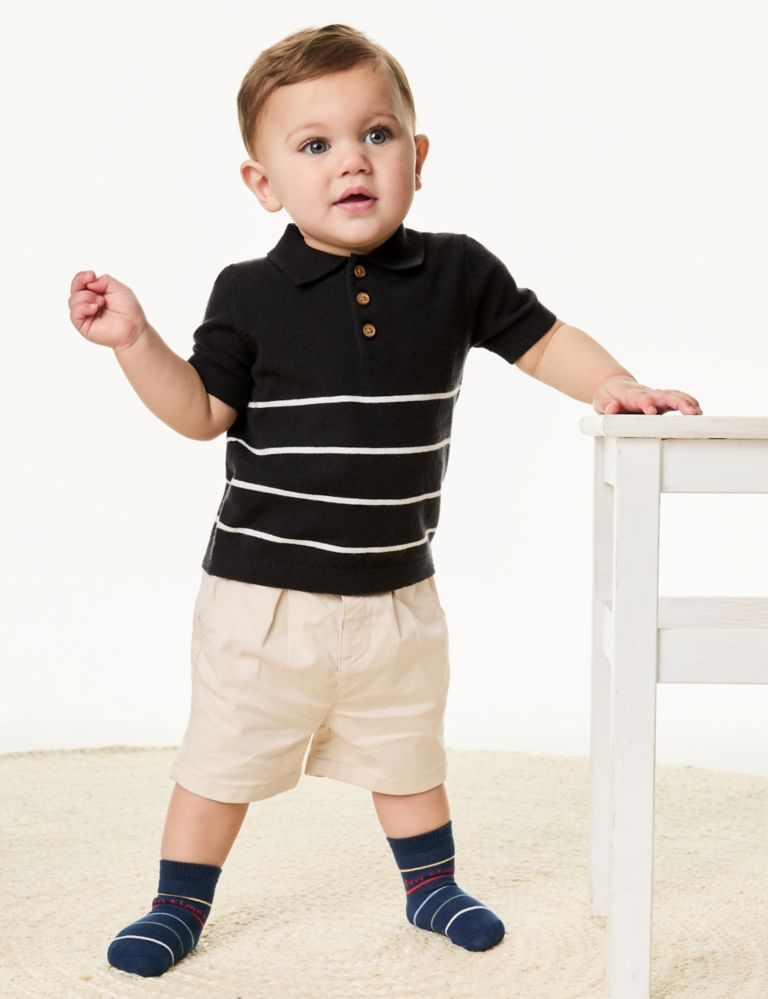 2pc Striped Outfit (0-3 Yrs) 1 of 8