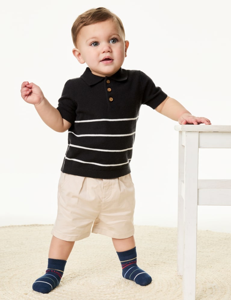 2pc Striped Outfit (0-3 Yrs) 1 of 8