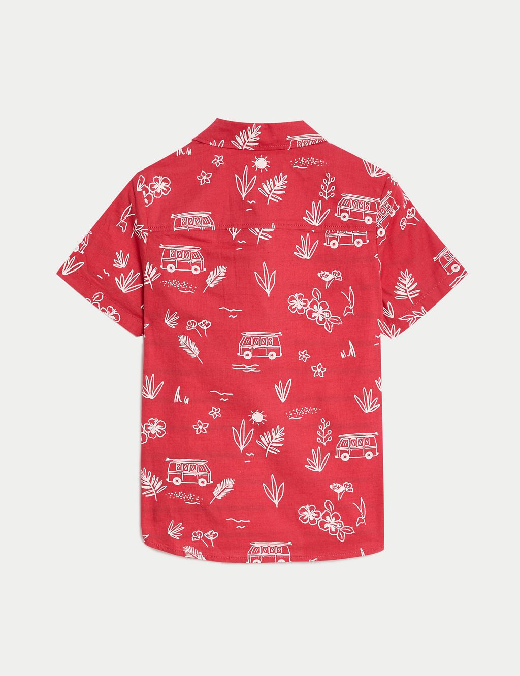 2pc Summer Print T-Shirt & Shirt Outfit (2–8 Yrs) 5 of 7