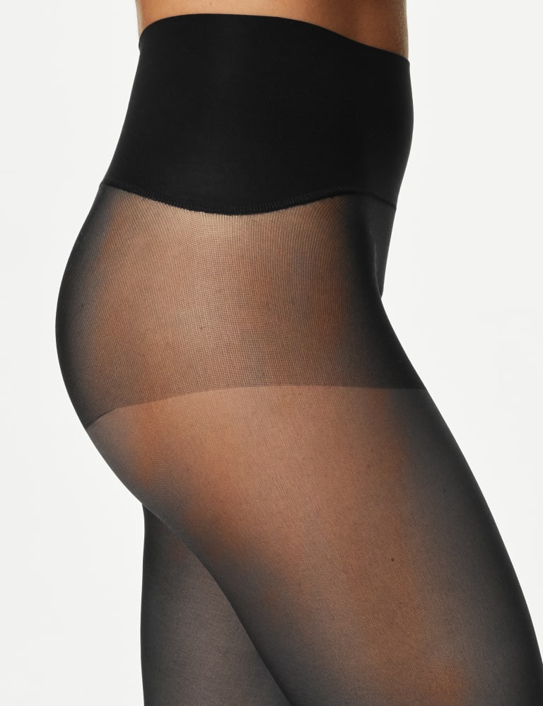 40 Denier Soft Luxe Seamless Opaque Tights, Autograph