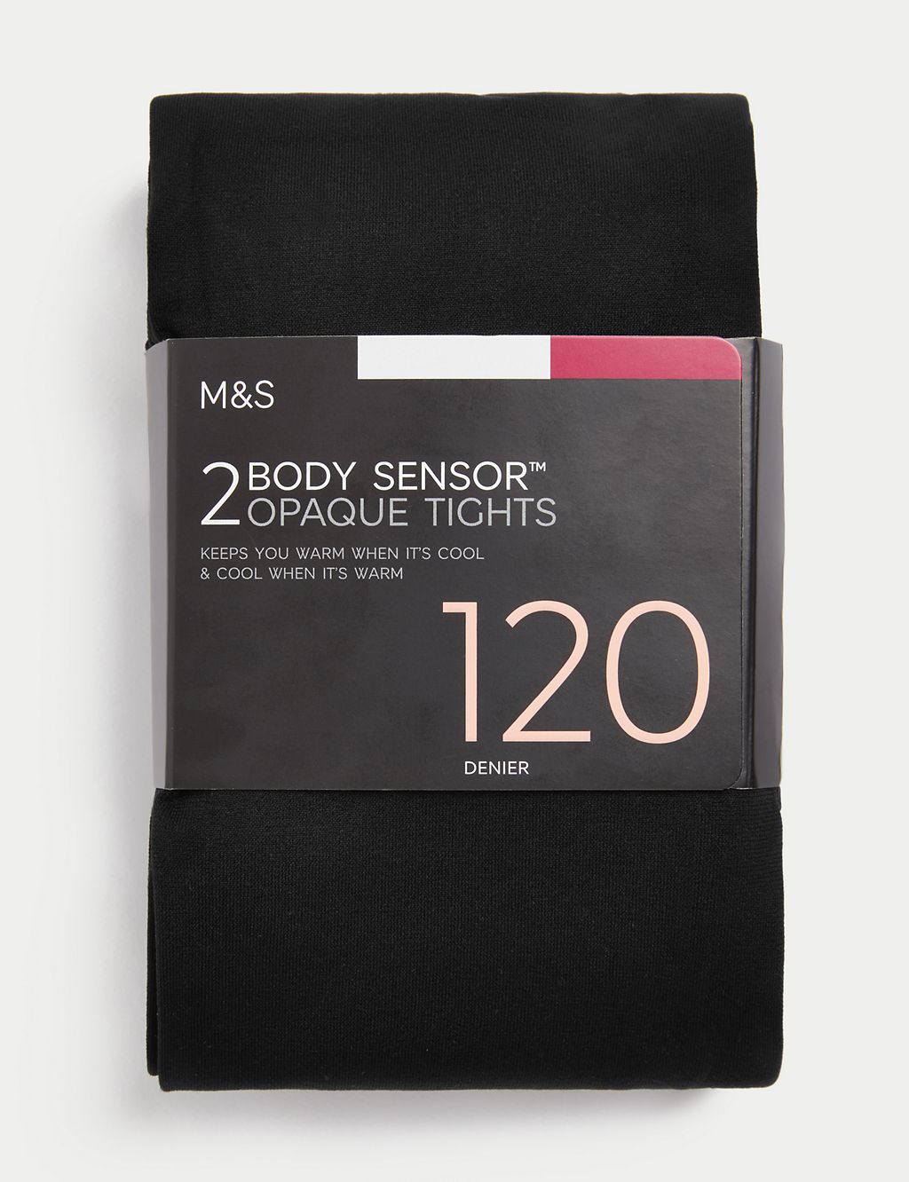 2pk 120 Denier Body Sensor™ Tights 1 of 4