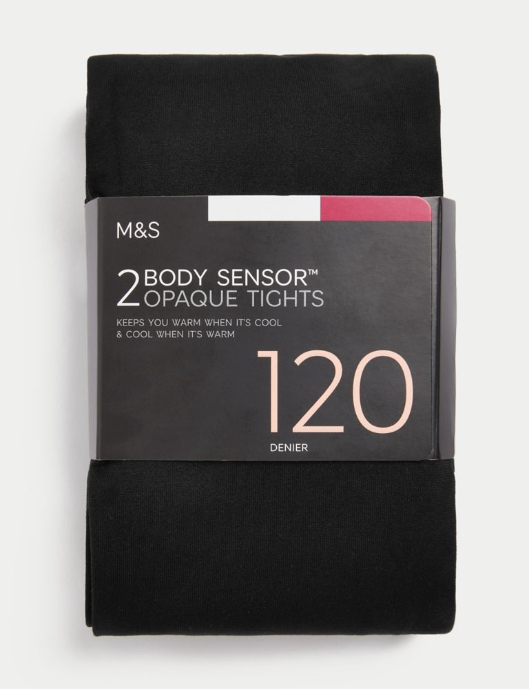 2pk 120 Denier Body Sensor™ Tights, M&S Collection