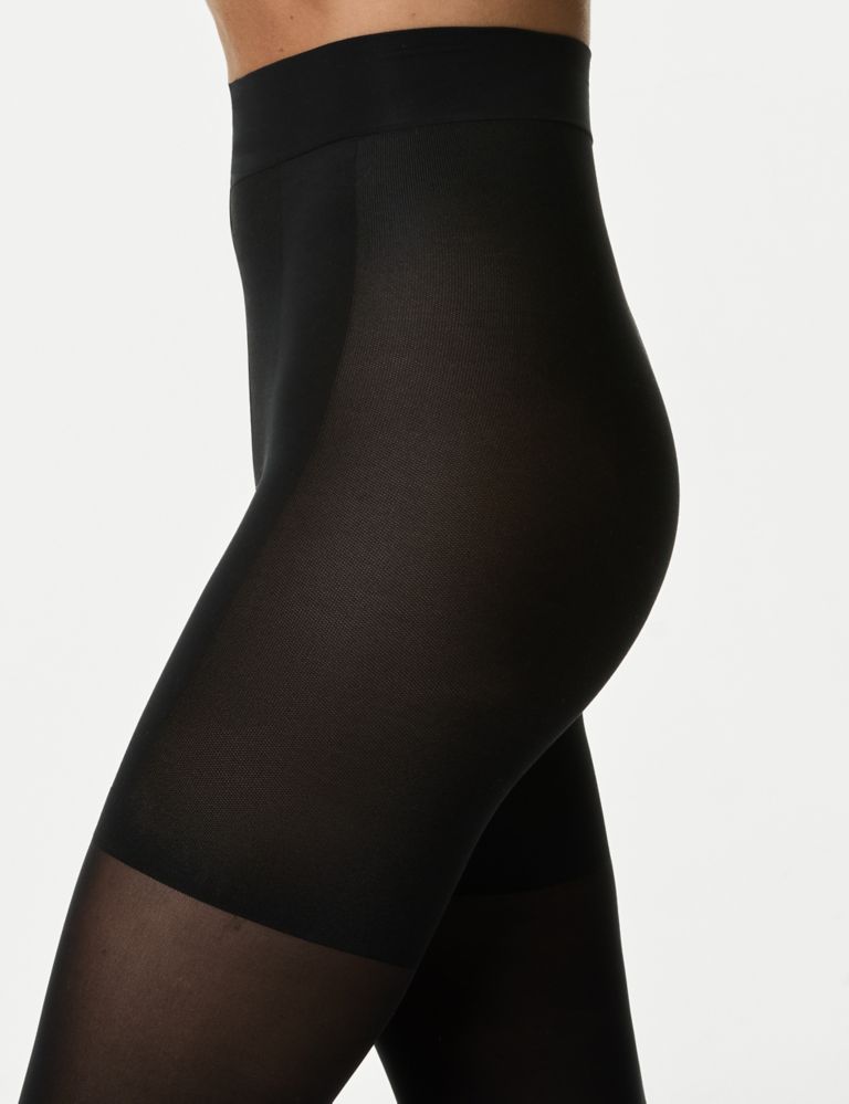 Buy Black Silky 30 Denier Opaque Tights 2 Pack S, Tights