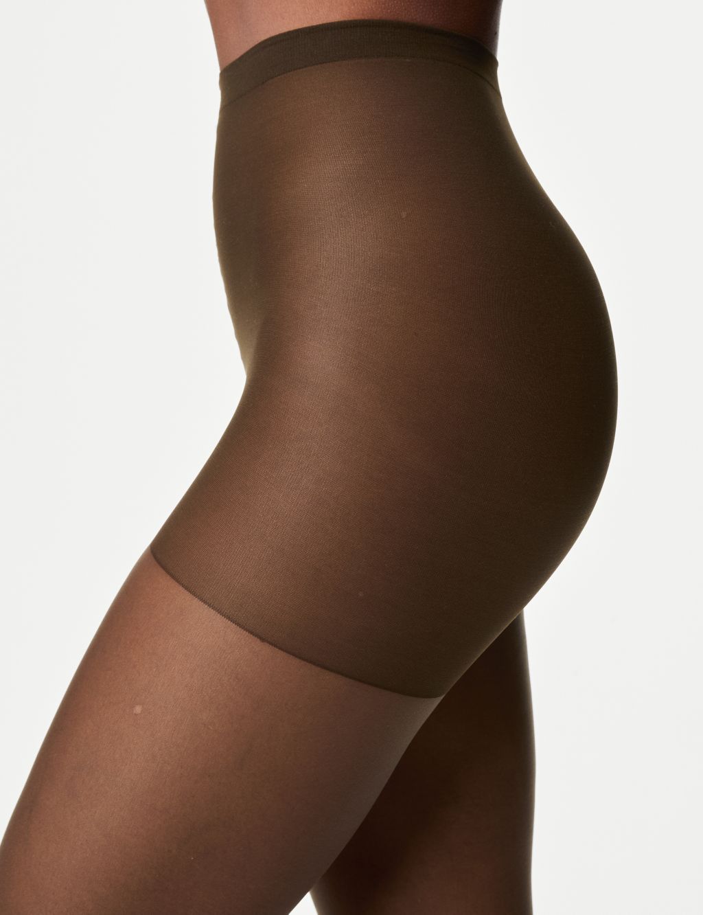 5 Denier Cool Comfort™ Oiled Look Tights, Autograph