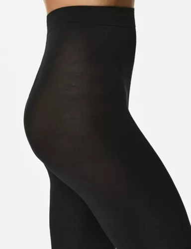 2pk 80 Denier Supersoft Opaque Tights 3 of 5