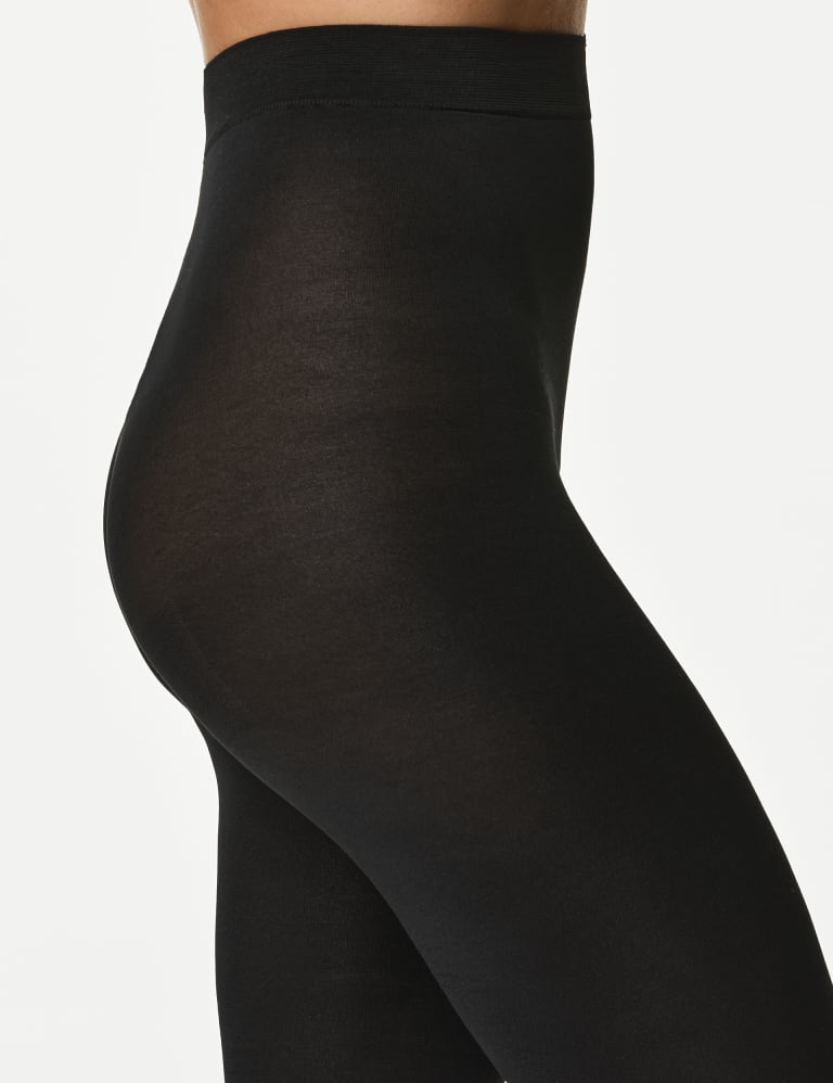 M&S Collection 80 Denier Body Sensor Tights, 2 Pack, Black