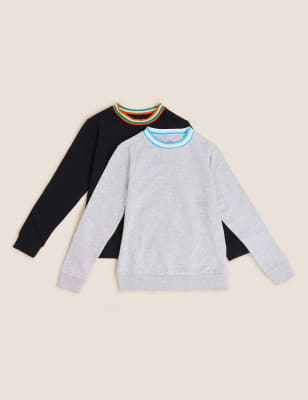 2pk Adaptive Sweatshirts (2-16 Yrs) Image 1 of 1