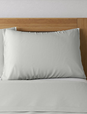 2pk Bamboo Cotton Blend Sateen Pillowcases Image 2 of 3