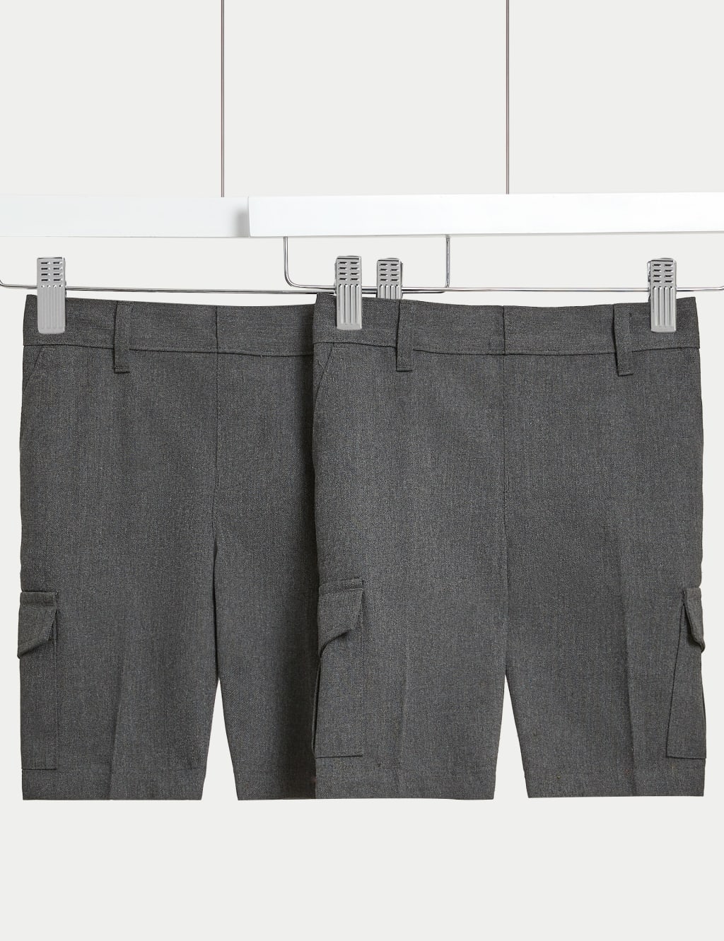 M&s grey school shorts shop