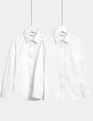 boys non iron school shirts