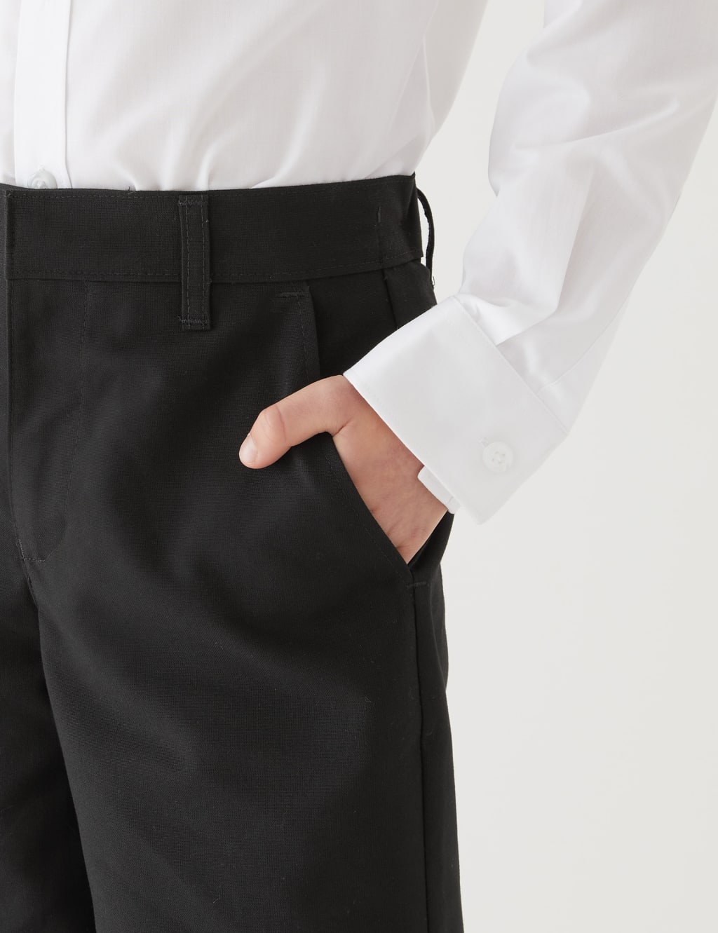 2pk Boys' Regular Leg School Shorts (2-14 Yrs) 5 of 5