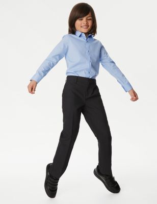 2pk Boys' Regular Leg School Trousers (2-18 Yrs) Image 2 of 4