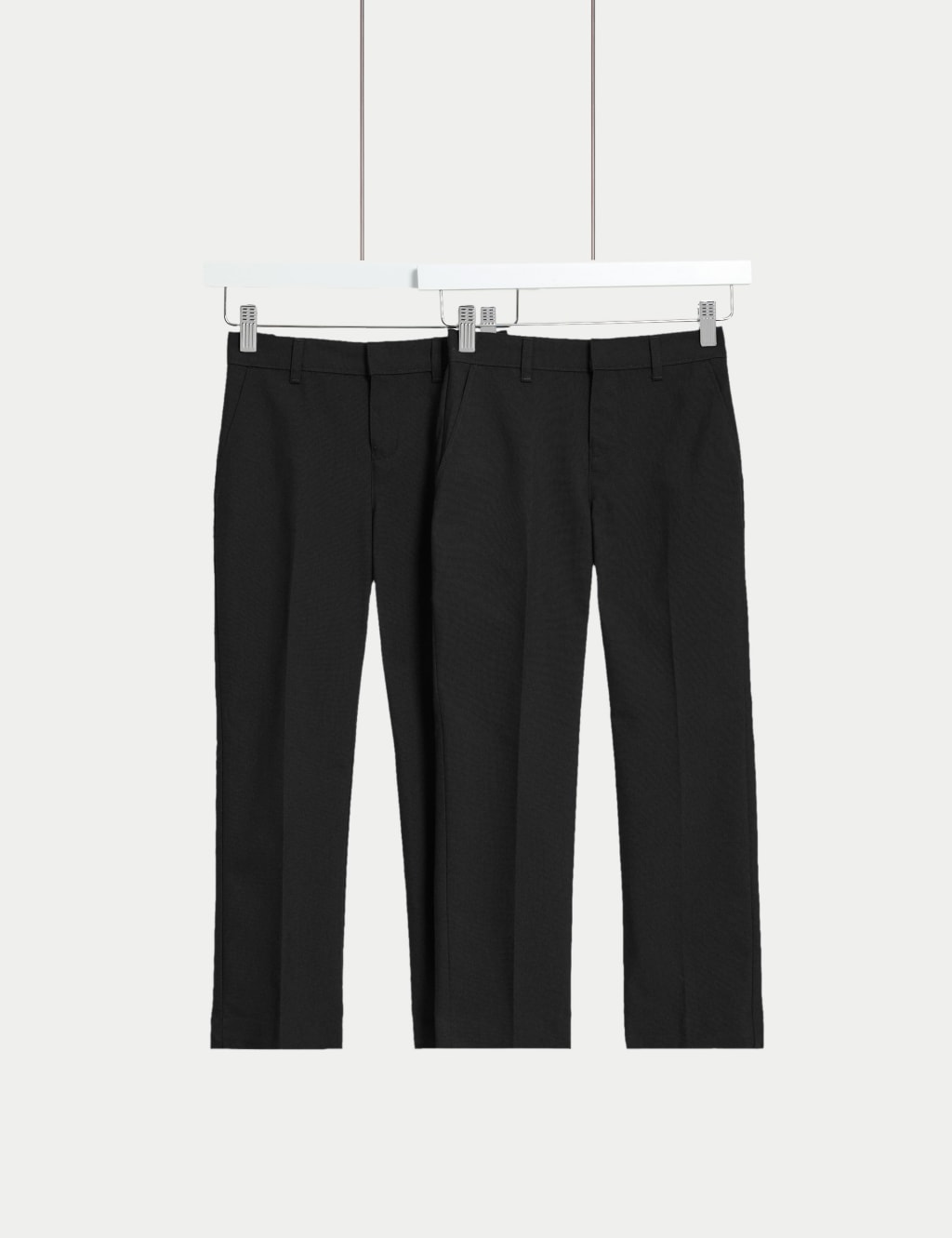2pk Boys' Regular Leg School Trousers (2-18 Yrs) 1 of 6