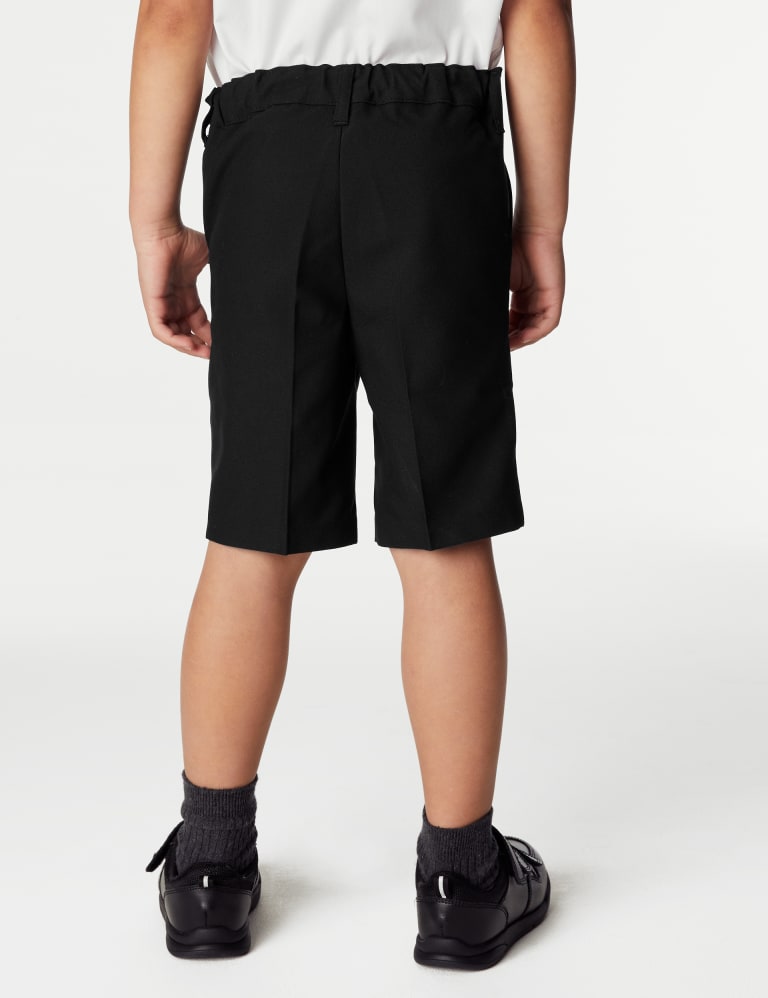 Slim leg shorts online