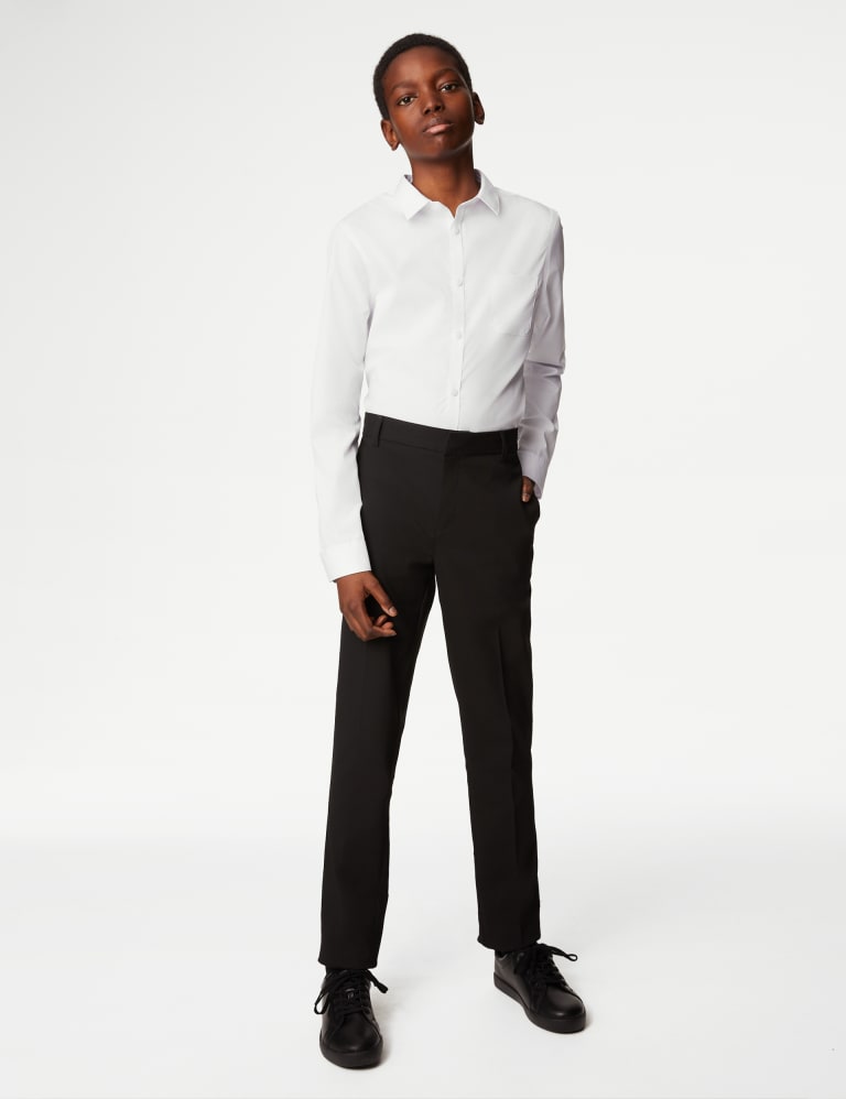Skinny stretch school trousers sale