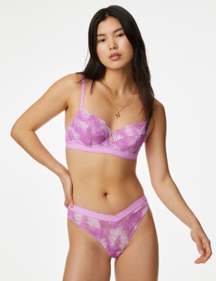 Buy Victoria's Secret Wicked Unlined Lace Balcony Bra from the Victoria's  Secret UK online shop