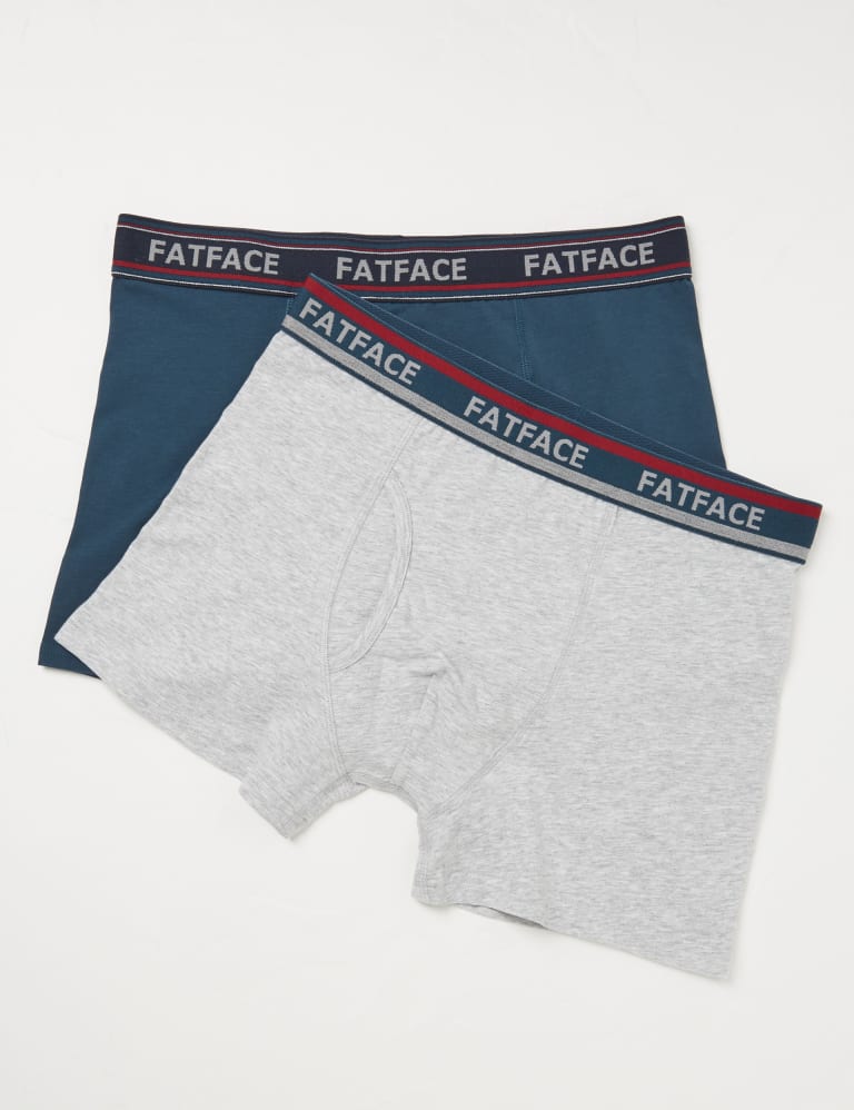 2pk Cotton Rich Boxers FatFace M S