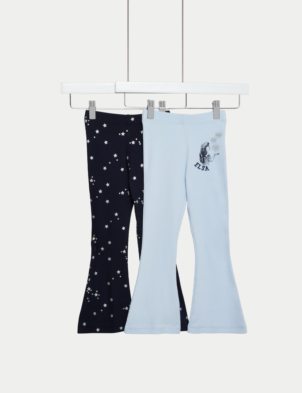 2pk Cotton Rich Disney Frozen Leggings 2 8 Yrs M S Collection