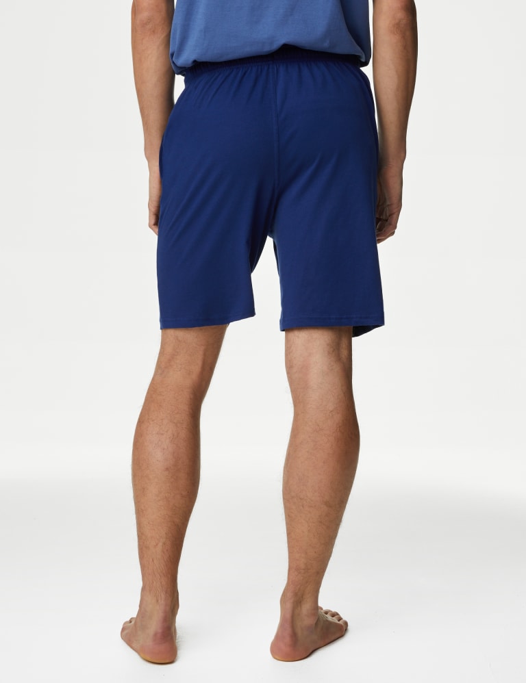 2pk Pure Cotton Pyjama Shorts, M&S Collection