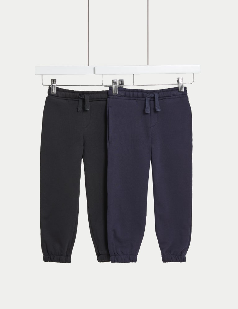 Cotton Rich Joggers (2-8 Yrs), M&S Collection