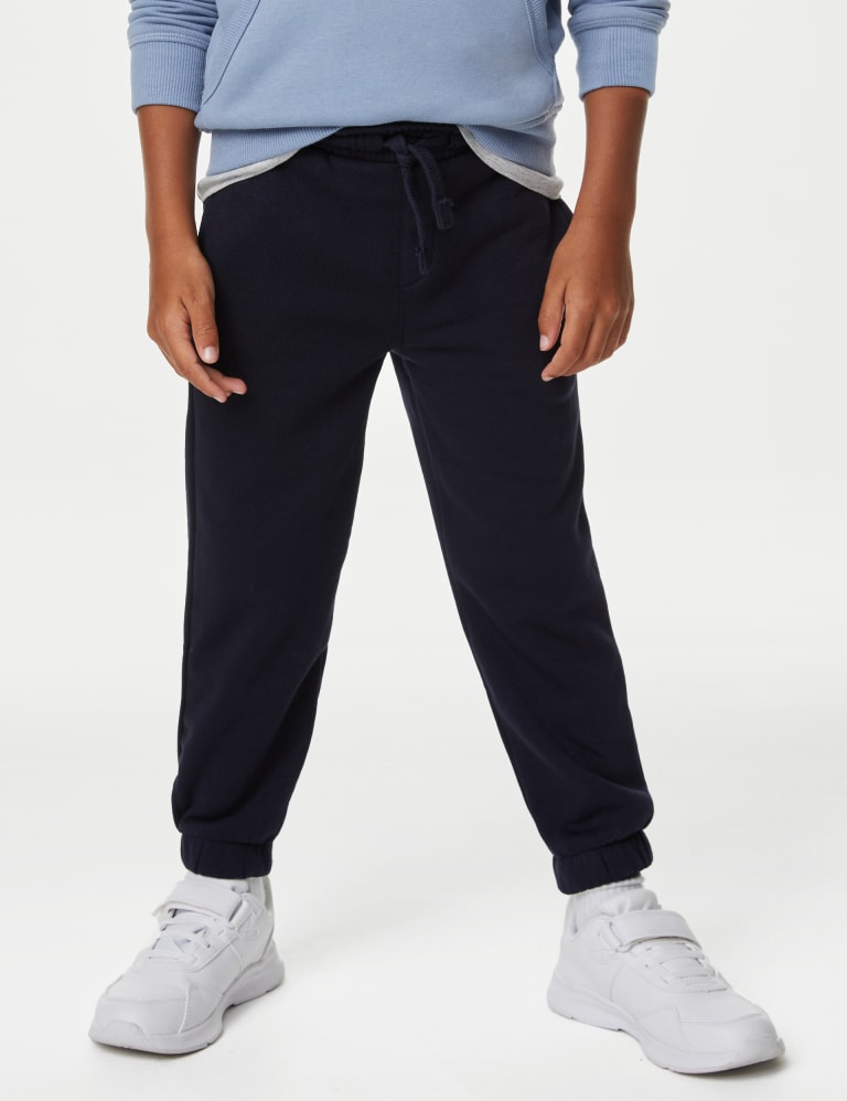 Cotton Rich Joggers (2-8 Yrs), M&S Collection