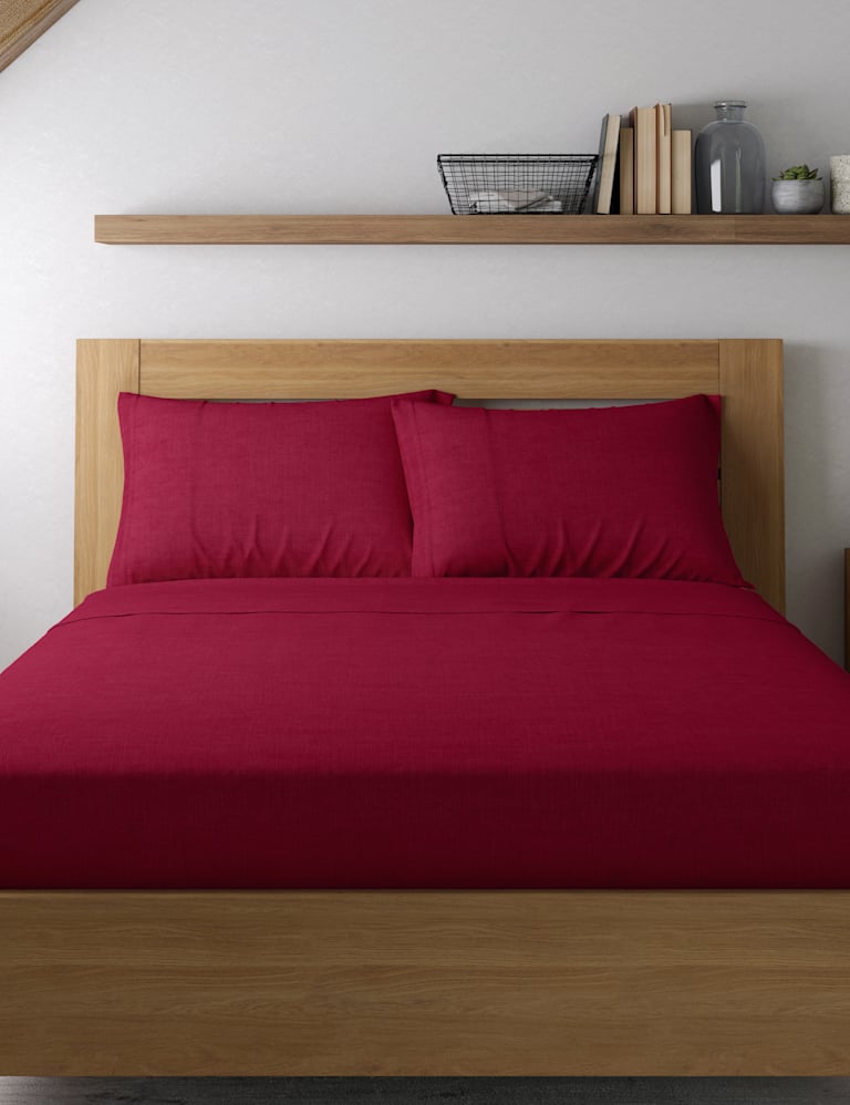 2pk Cotton Rich Percale Pillowcases 1 of 2