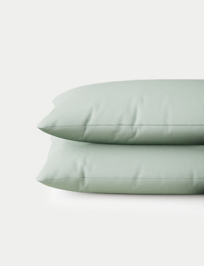 2pk Cotton Rich Pillowcases Image 2 of 4