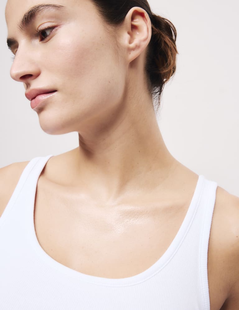 M&s white vest outlet