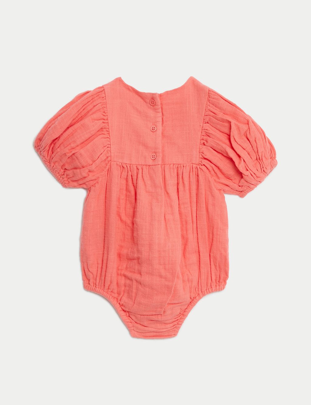 2pk Cotton Rich Strawberry Romper Outfit (0-3 Yrs) 2 of 6