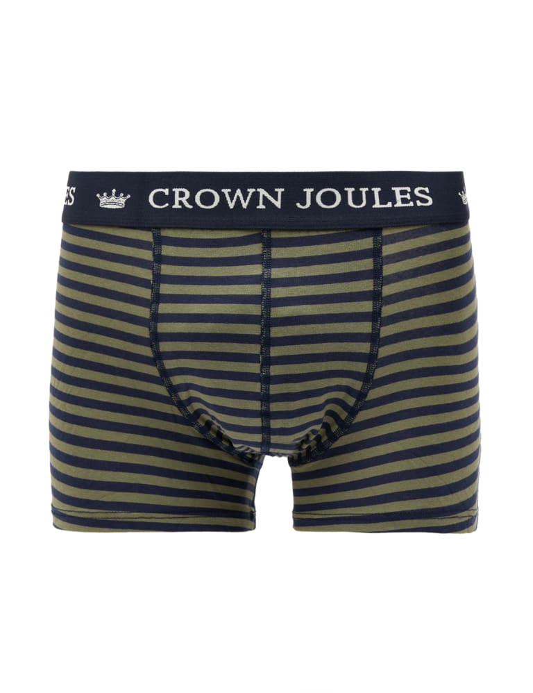 2pk Cotton Rich Striped Boxers Joules M S