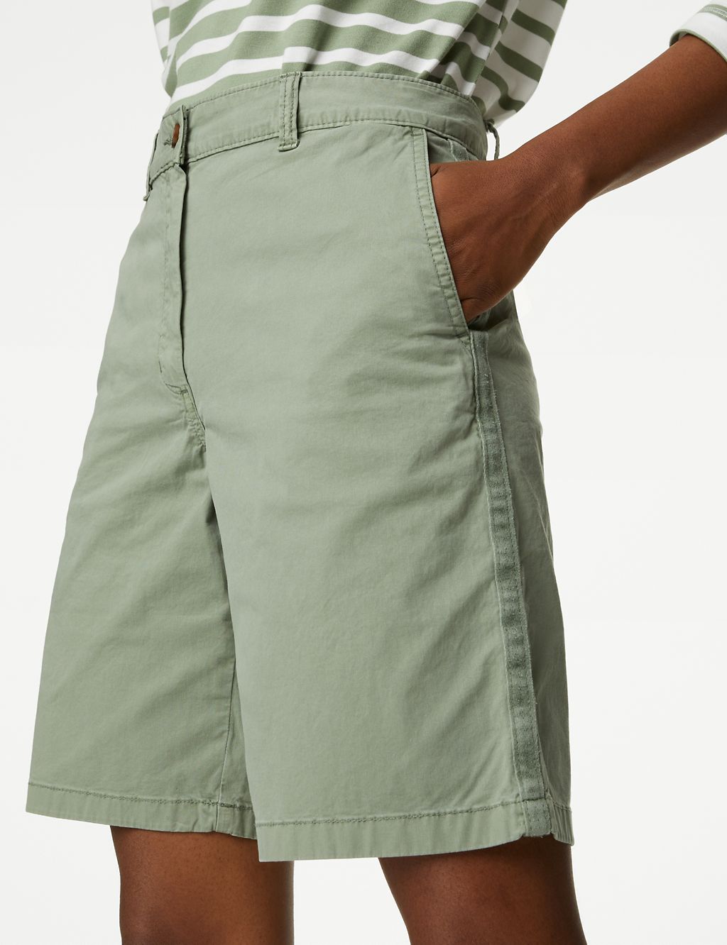 2pk Cotton Rich Tea Dyed Chino Shorts 4 of 5