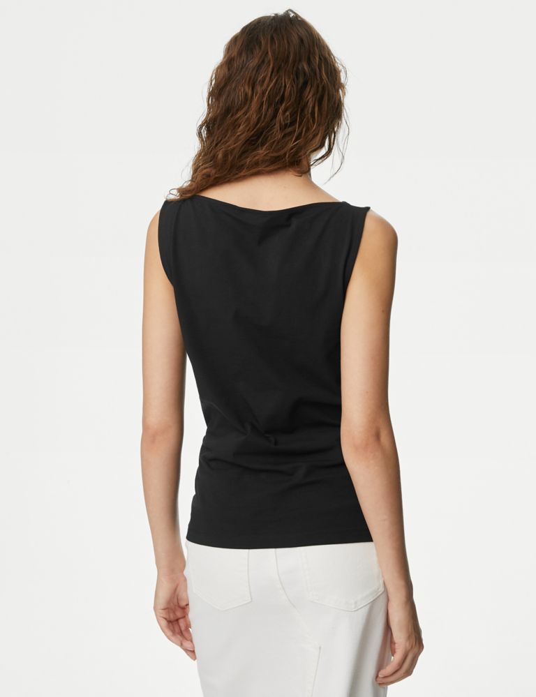 2pk Cotton Rich Secret Support™ Vests, M&S Collection