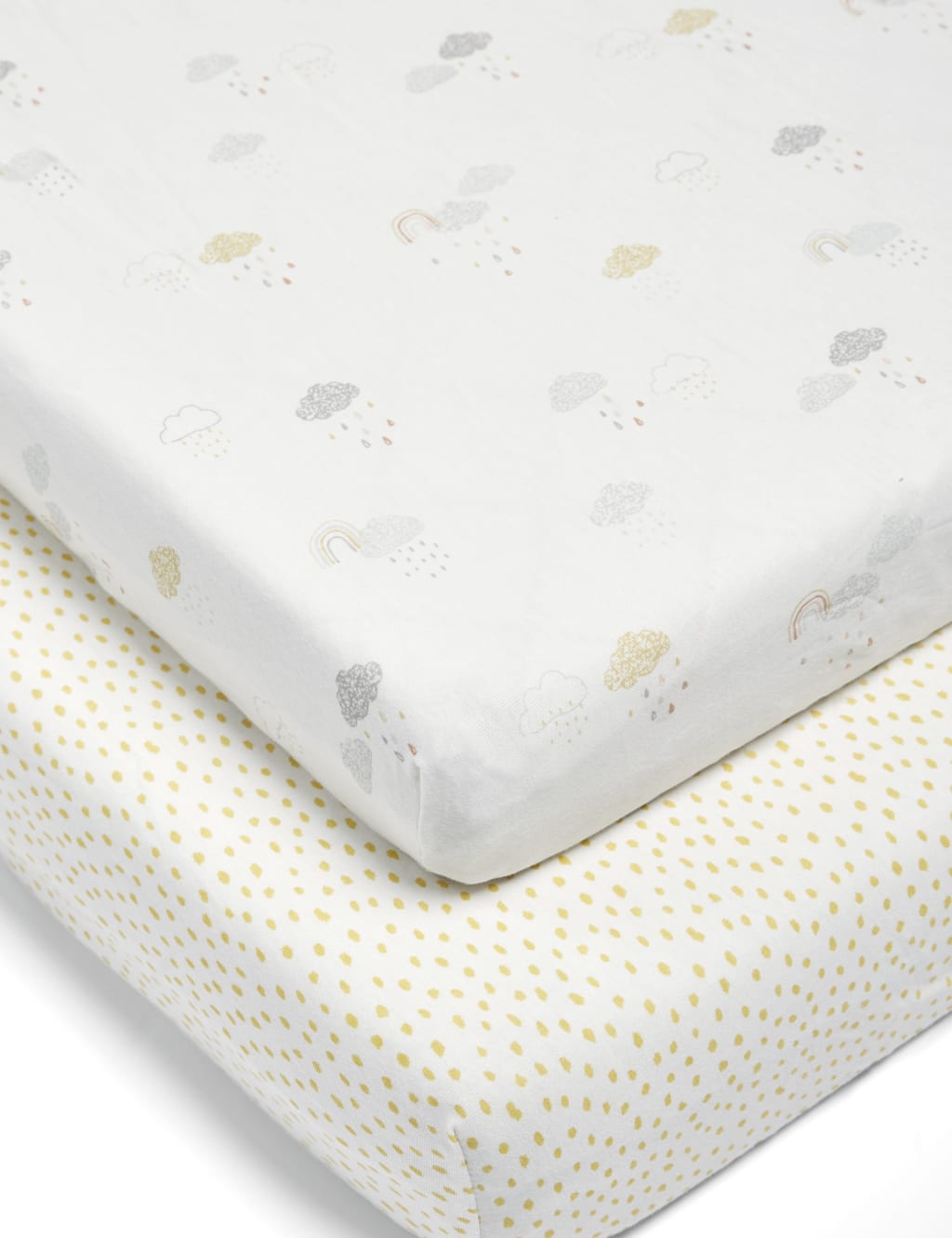 2pk Dream Upon a Cloud Cotbed Fitted Sheets 1 of 1