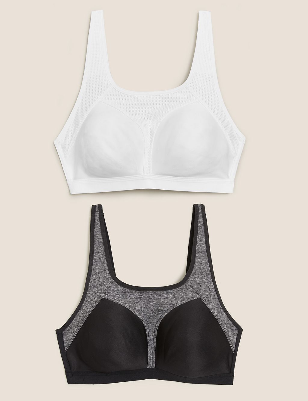 2pk Extra High Impact Sports Bras A-H | Goodmove | M&S
