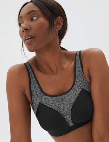 2pk Extra High Impact Sports Bras A-H 2 of 9