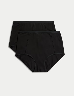 2pk Firm Control Full Briefs, M&S Collection