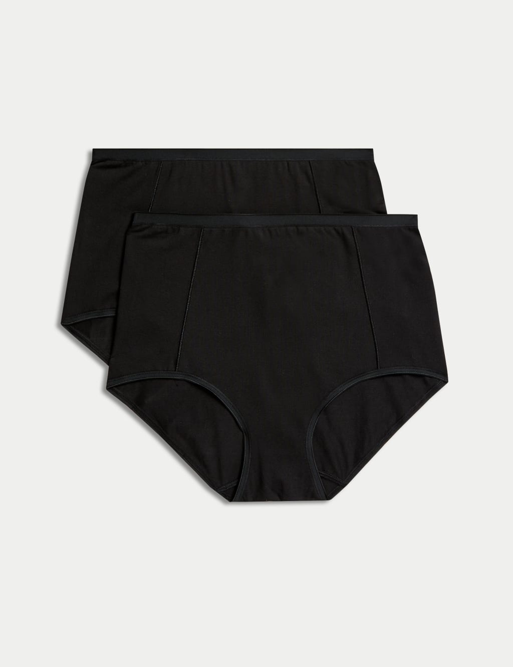 M&S Cotton Rich Firm Control Knickers