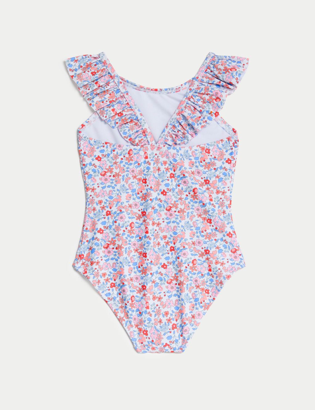 2pk Floral & Striped Swimsuits (2-8 Yrs) | M&S Collection | M&S