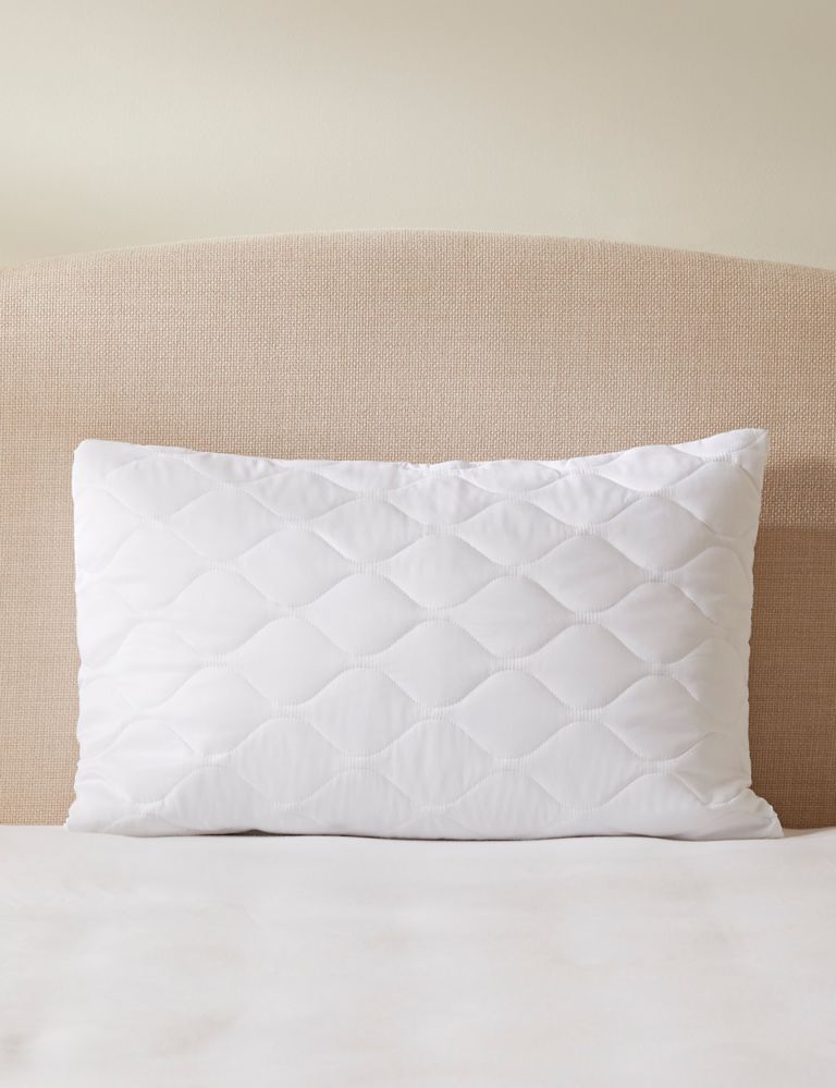 2pk Fresh & Cool Quilted Pillow Protectors 3 of 3
