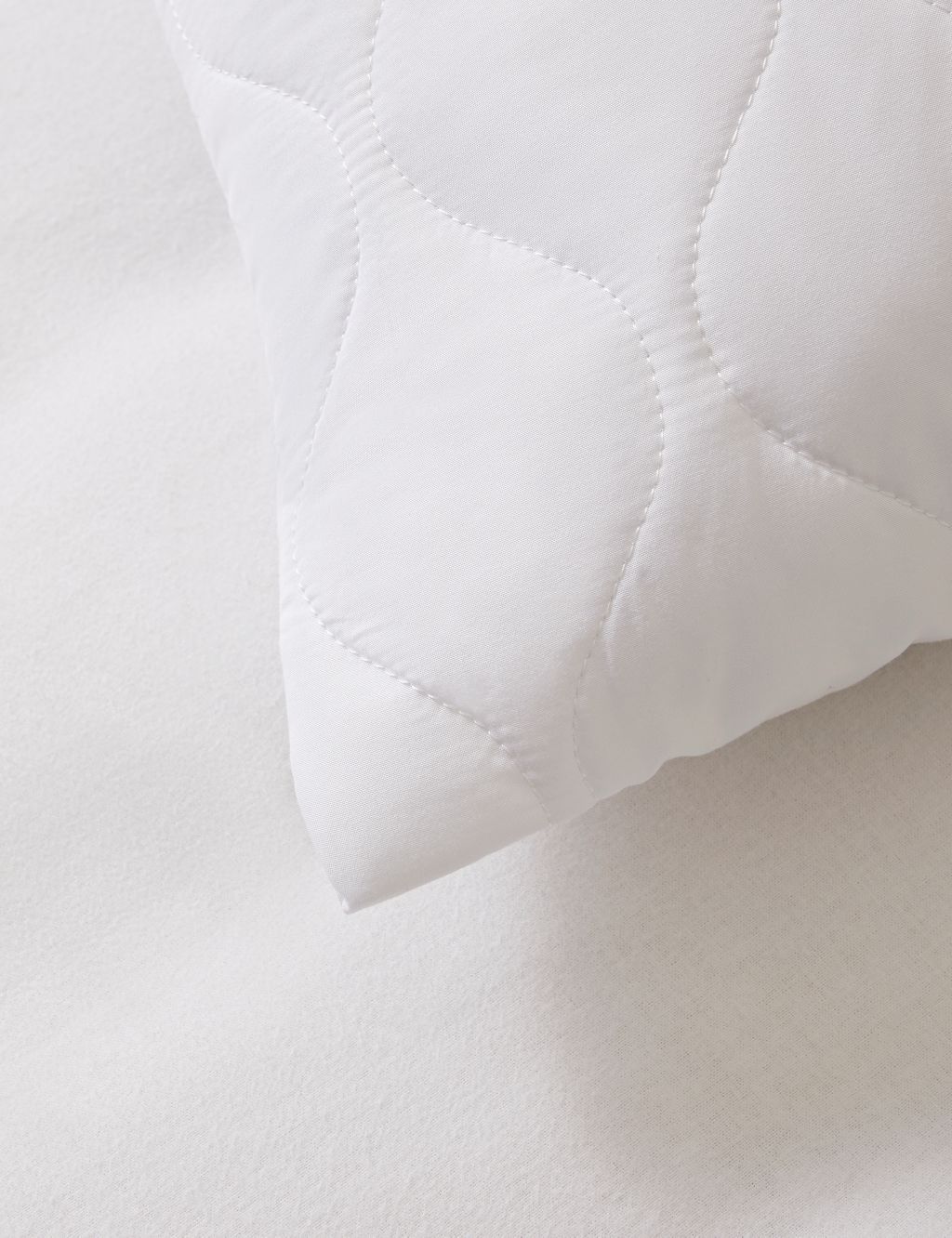 2pk Fresh & Cool Quilted Pillow Protectors 1 of 4