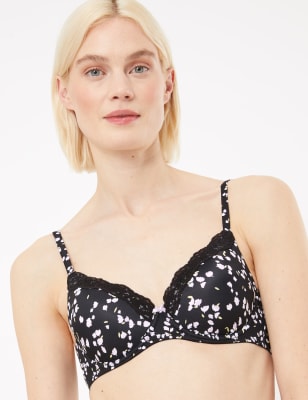 2PK Print Plain DD T Shirt BRA