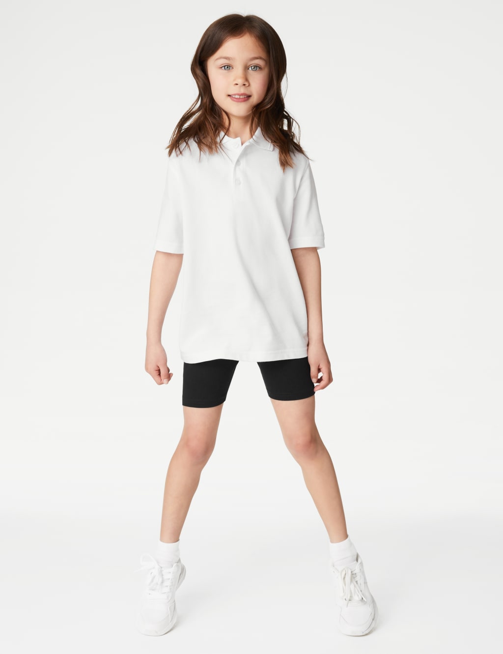 Black cycling shorts for kids 2025