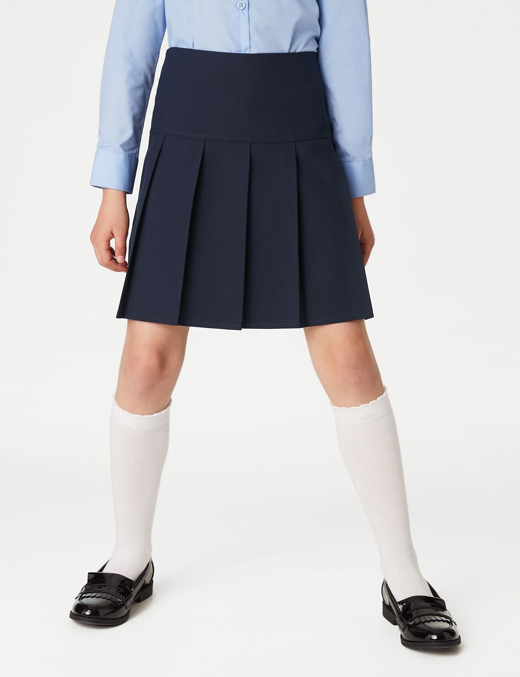 2pk Girls' Crease Resistant School Skirts (2-16 Yrs) 2 of 5