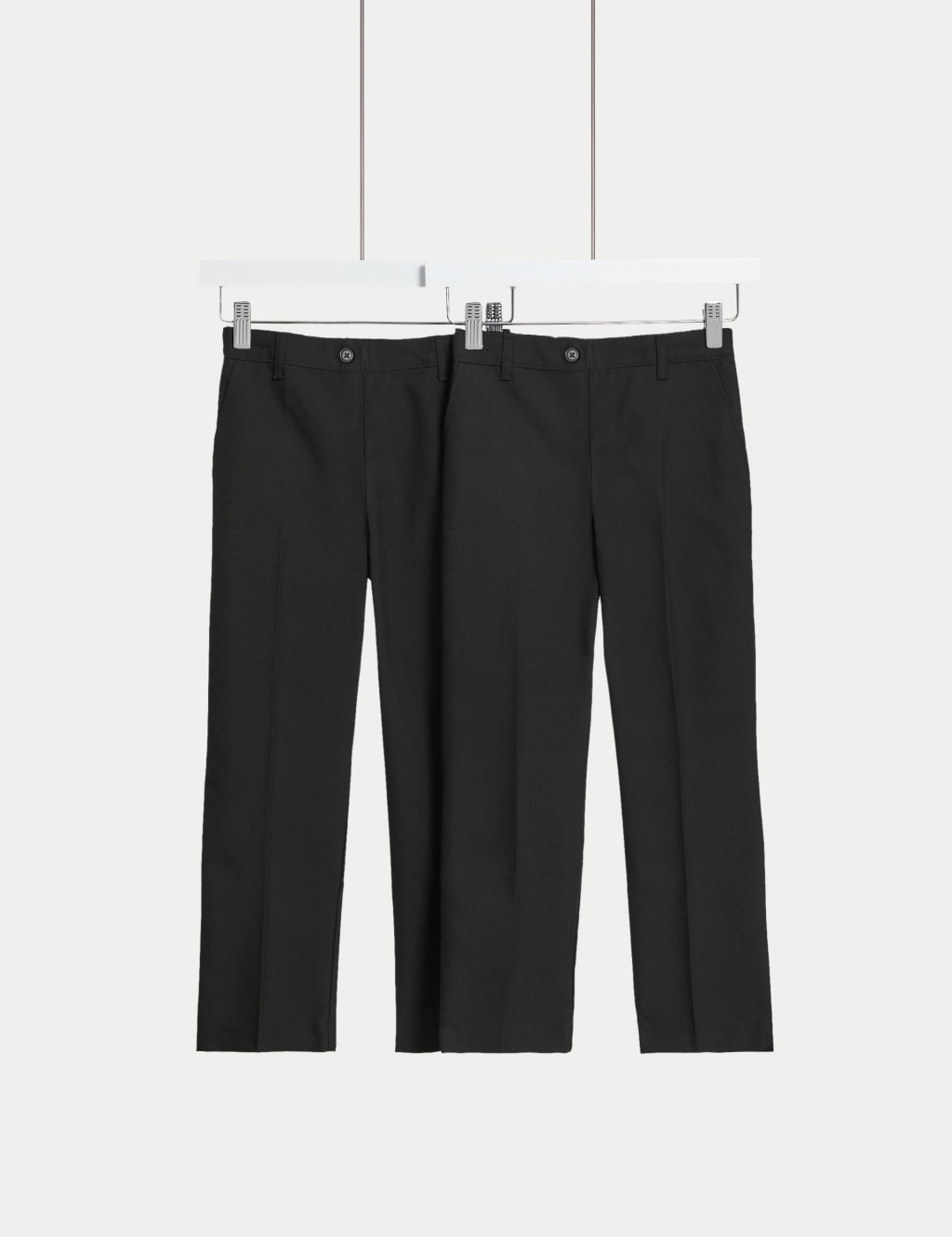 2pk Girls' Easy Dressing School Trousers (318 Yrs) M&S Collection M&S